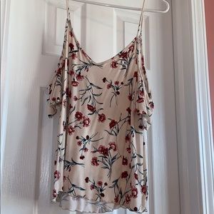 AE Floral Off-Shoulder Top